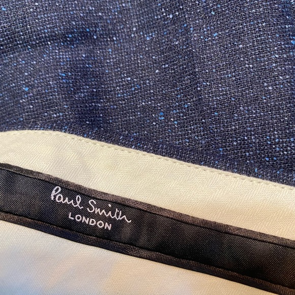 Paul Smith The Kensington Navy wool/silk - Picture 5 of 6